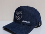 ROUTE66デニムキャップ